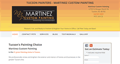 Desktop Screenshot of painttucson.com